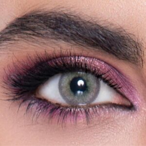 LA’BELLA Real 'Smoky' graue farbige Kontaktlinsen für 3 Monate / 1x Paar / 2 Stk. Linsen