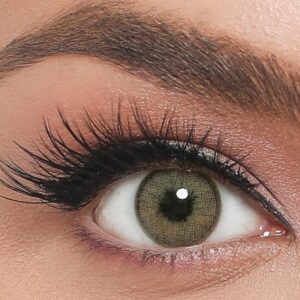 EL‘AMORE Retro 'Pine Hazel' braune farbige Kontaktlinse für 6 Monate 1x Paar / 2 Stk Linsen