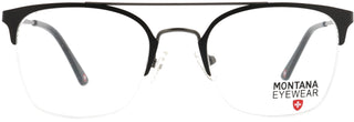 Montana 601 schwarz grau - Gleitsichtbrille 1 Montana 601 schwarz grau - Lesebrille