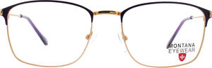 Montana 595 gold lila - Officebrille