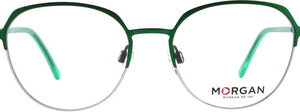 Morgan 203213 grün silber - Officebrille