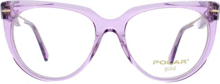 Polar Gold lila transparent - Gleitsichtbrille 1 Polar Gold lila transparent - Lesebrille