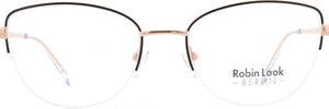 Robin Look 107 schwarz gold - Lesebrille