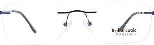 Robin Look 119 randlos blau - Lesebrille