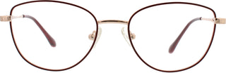 Sunoptic 296 gold rot - Officebrille 1 Sunoptic 296 gold rot - Officebrille
