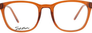 Seen 0003 orange transparent - Lesebrille
