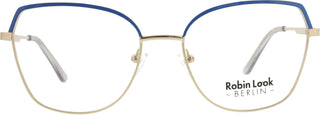 Robin Look 847 blau gold - Officebrille 1 Robin Look 847 blau gold - Lesebrille