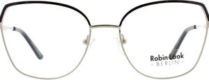 Robin Look 847 schwarz silber - Officebrille