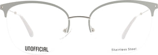 Unofficial 0376 grau - Lesebrille 1 Unofficial 0376 grau - Officebrille