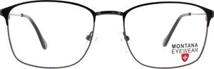 Montana 595 grau schwarz - Lesebrille