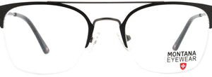 Montana 601 schwarz grau - Lesebrille