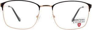 Montana 595 gold schwarz - Officebrille