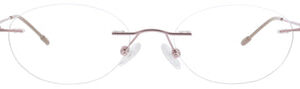 Opticunion 820 randlos rosé - Lesebrille