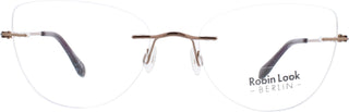 Robin Look 106 randlos kupfer lila - Lesebrille