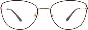 Sunoptic 296 gold braun - Lesebrille